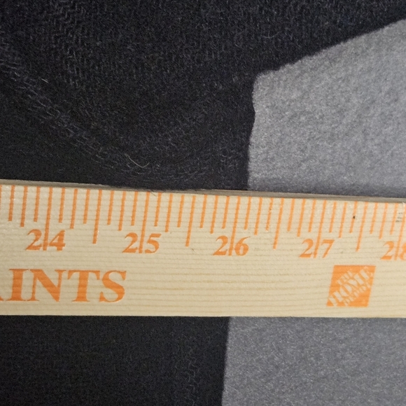 Vintage Banana Republic Men's Large Coat Mohair Wool Blend Leather 1990s USA - Picture 14 of 16